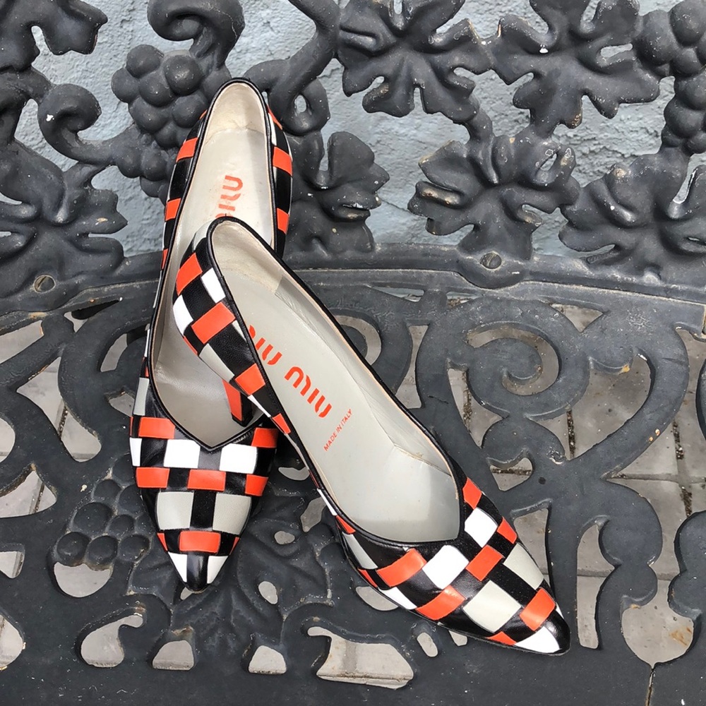 Miu Miu 3 inch pumps